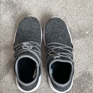 Vessi everyday waterproof sneakers in charcoal